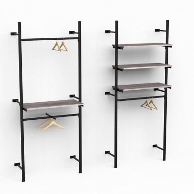 2610A KIT - Wall solution with 1 hanging and 3 shelves